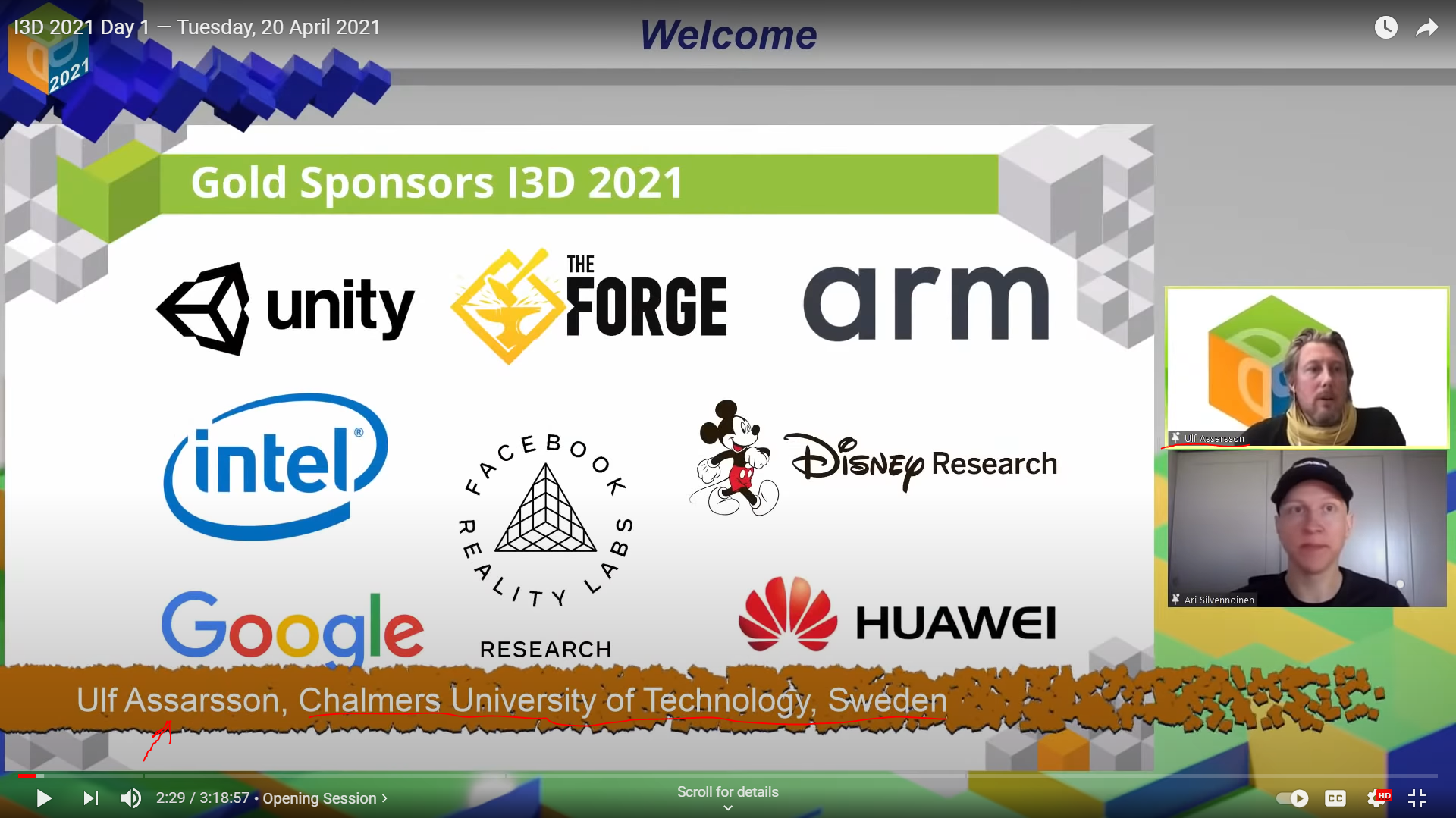 i3D Featured Speaker Caption